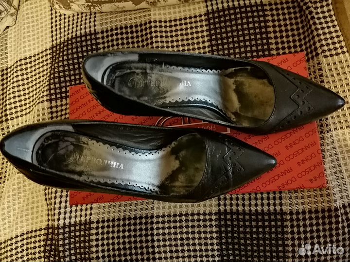 Туфли женские 37 размер натуральная кожа