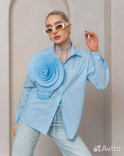 Рубашка женская 48 50 нарядная