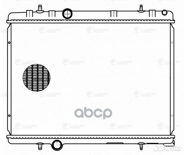 Радиатор охл. для а/м Peugeot 308 (07) /407/Cit