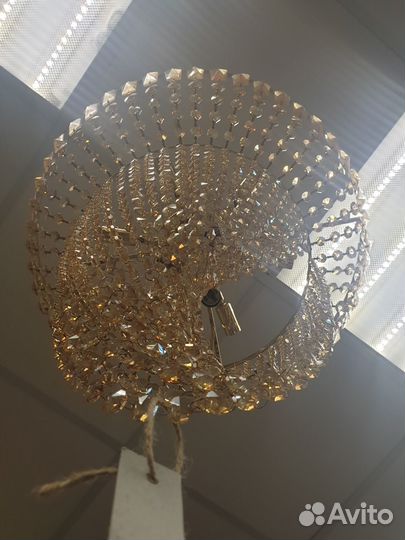 Люстра хрустальная