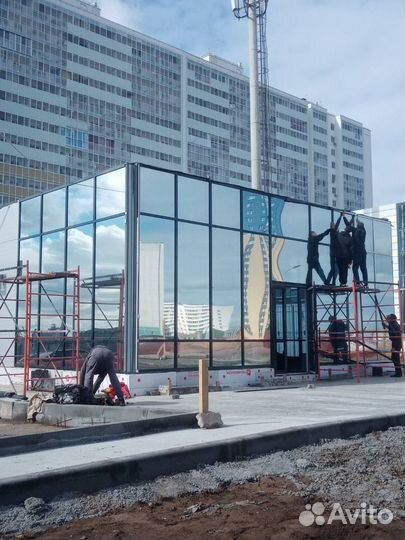 Алюминиевые окна и двери