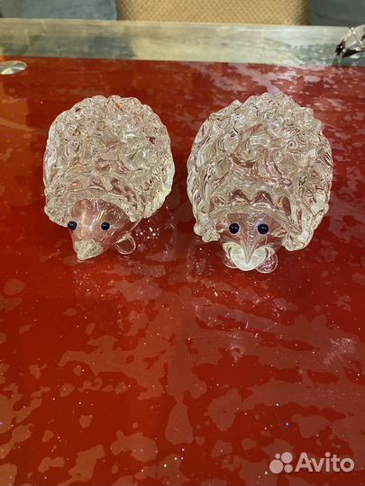 Ежики хрустальные
