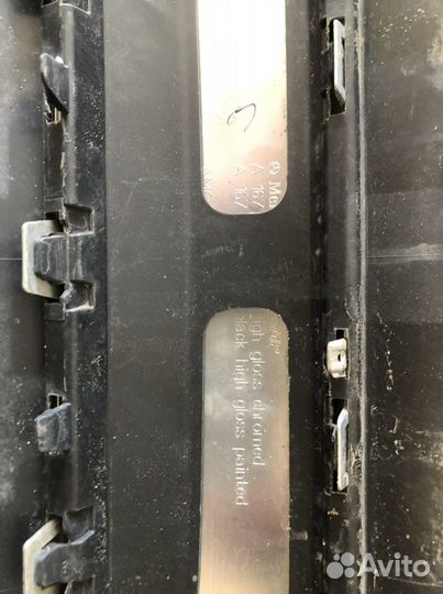 Диффузор заднего бампера mercedes GLE V167