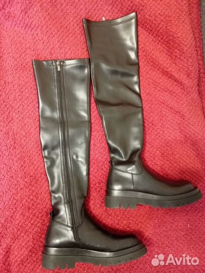 Ботфорты 39-40 демисезонные