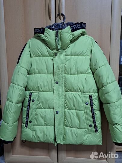 Куртка зимняя для мальчика рост 158