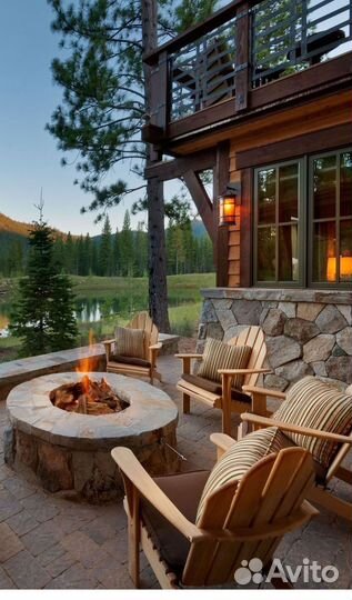 Мебель для сада, костровая чаша