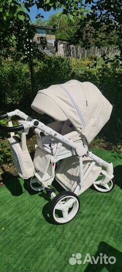 Коляска 2 в 1 adamex luciano deluxe