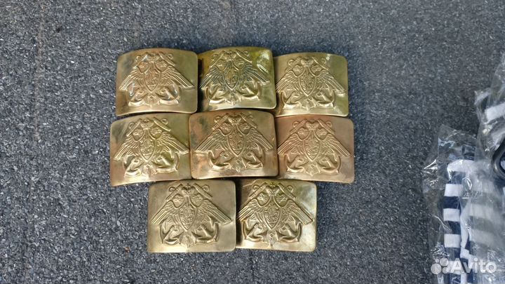 Бляха для армейского ремня, латунь