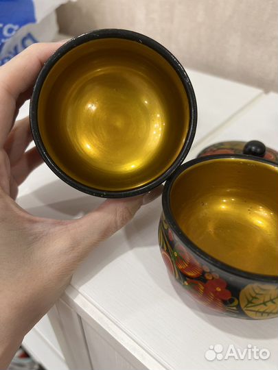 Посуда хохлома