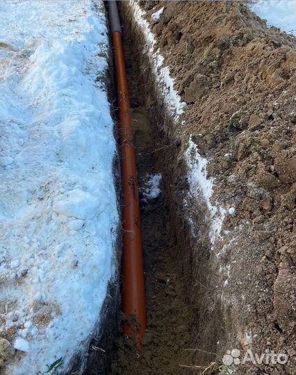 Монтаж септика под ключ