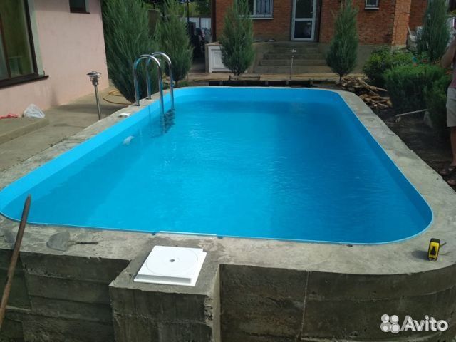 Пластиковый бассейн
