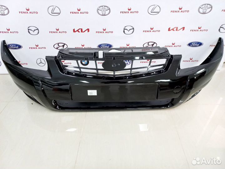 Бампер передний Лада Приора 2 цвет Робин Губ