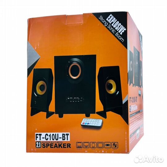 Активная акустич. система FT-C10U-BT 2.1 bluetooth