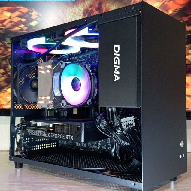 DDR5 Новый игровой системник RTX 5060 + i5 13400F