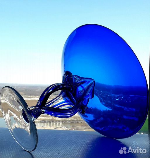 Ваза makora krosno. hand made.Польша