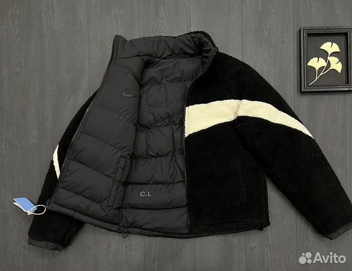 Nike куртка в наличии двухсторонняя