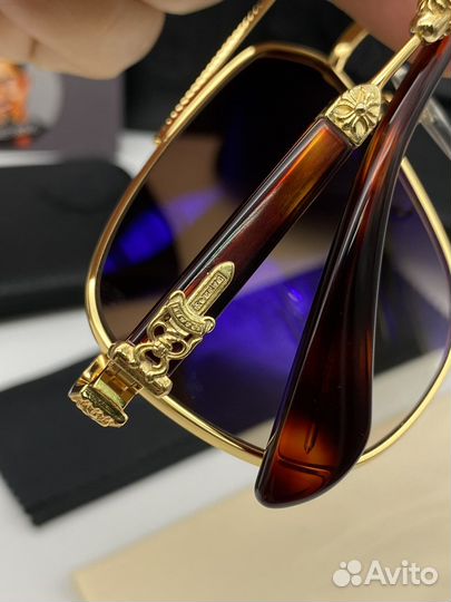 Очки chrome hearts солнцезащитные