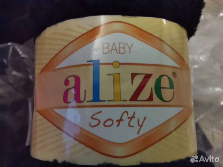 Пряжа для вязания alize softy baby