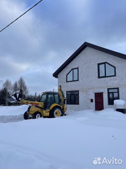 Услуги экскаватора погрузчика от