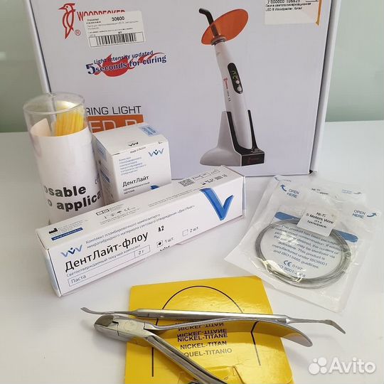 Подолог, установка титановые нити