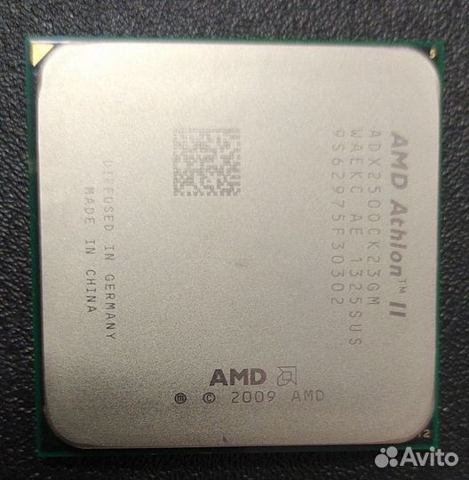 Процессор c кулером AMD Athlon II X2 250 AM3