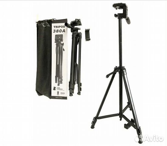 Штатив для фотоаппарата tripod 380A (1.4m)