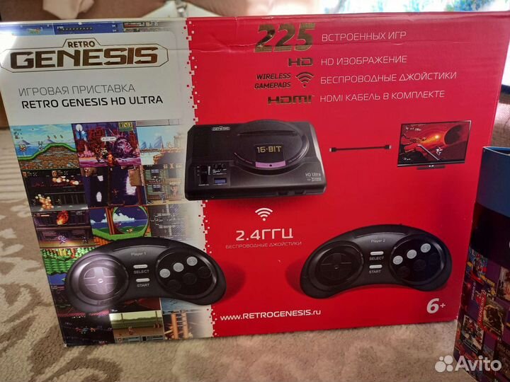 Игровая приставка Retro Genesis HD Ultra