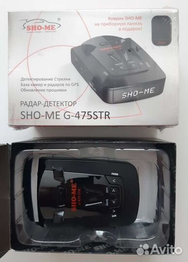 Радар SHO-ME G-475STR, секретка