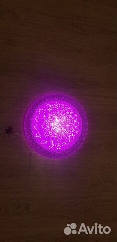 Люстра светодиодная (RGB) с пультом новая