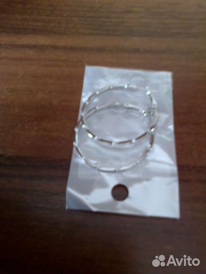 Серьги новые