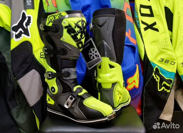 Мотоботы RYO Racing MX7 Enduro Желтый/Черный