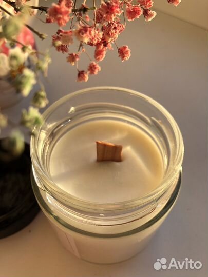 Свеча из соевого воска 