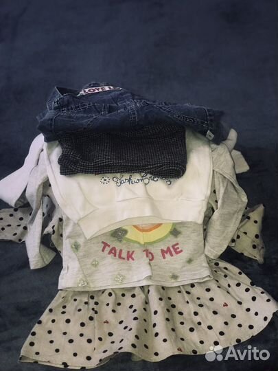 Вещи пакетом на девочку от 1,5 года до 2