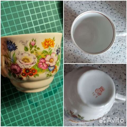 Чашка блюдце селедочница дфз и Дулево СССР
