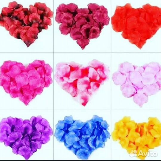 Лепестки роз декоративные