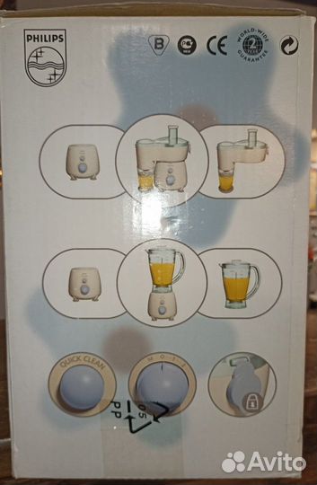 Соковыжималка + блендер (два в одном)