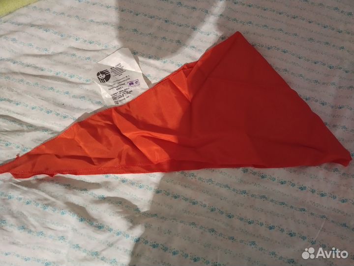 Галстук пионерский новый