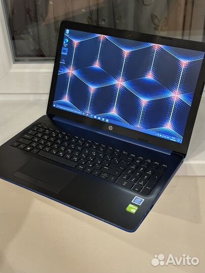 Ноутбук hp/full hd/ssd/4 ядра/nvidia mx110