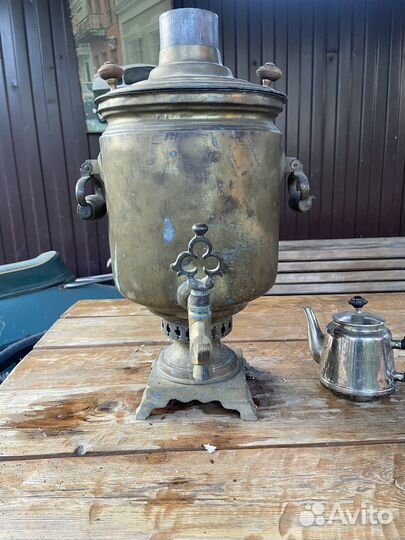 Самовар царский медалист в реставрацию