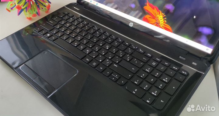 Ноутбук HP/4 ядра/большой дисплей