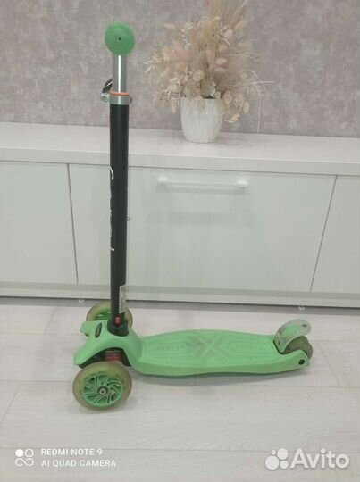 Самокат детский трехколесный бу