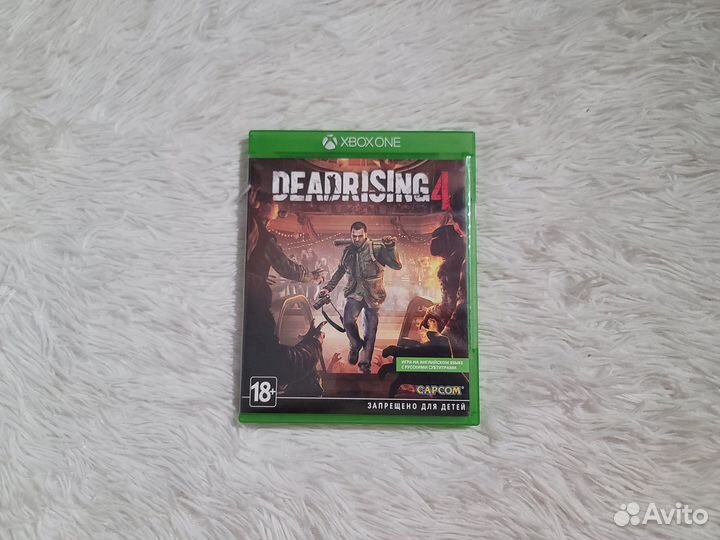 XBox One Series. Dead Rising 4. Новый и бу диски