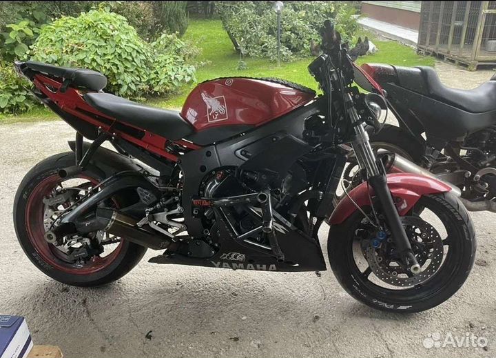 Yamaha YZF-R6 04 разбор