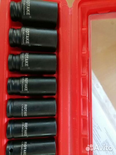 Набор головок ударных глубоких 14 предметов