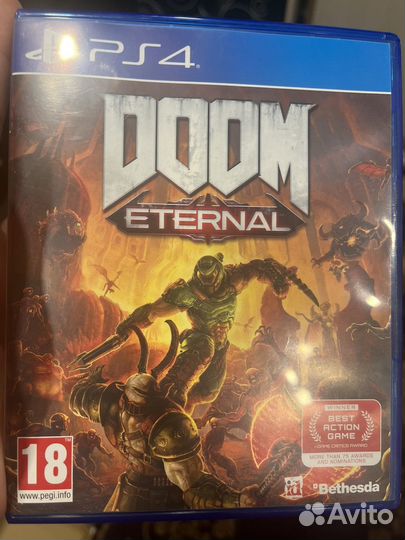 Игра ps4 doom eternal