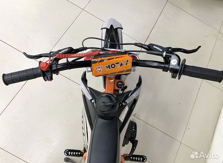 Детский мотоцикл миникросс Motax 60 (еs) оранжевый