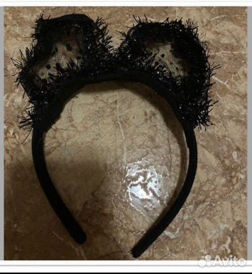 Карнавальная маска и ушки новые