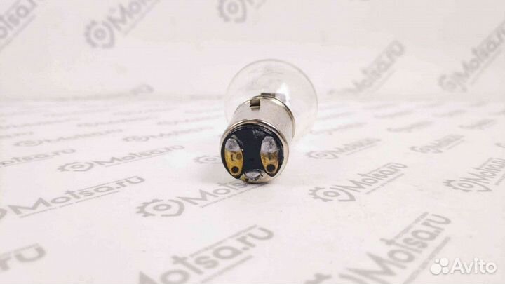 Лампа 6В35-35Вт фарная BA20D