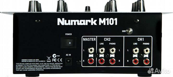 Микшер Numark M101