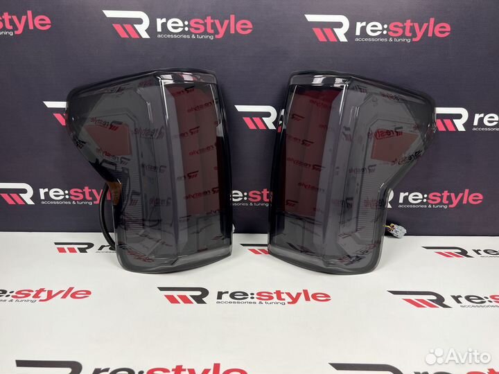 Стопы Toyota Tundra 07-13г Дымчатые LED